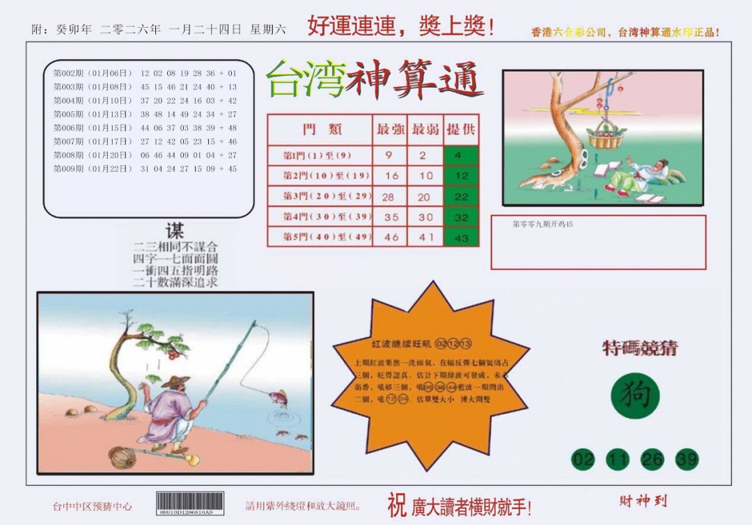 010期4-台湾神算[图]