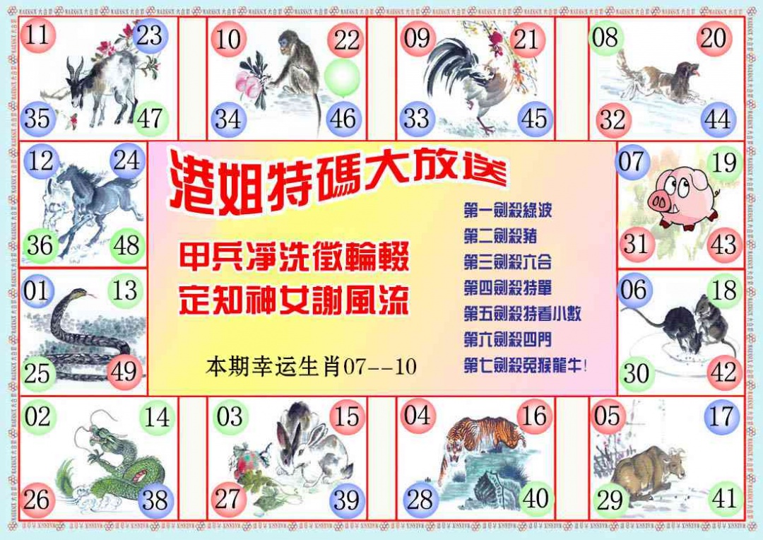 010期港姐密报B[图]