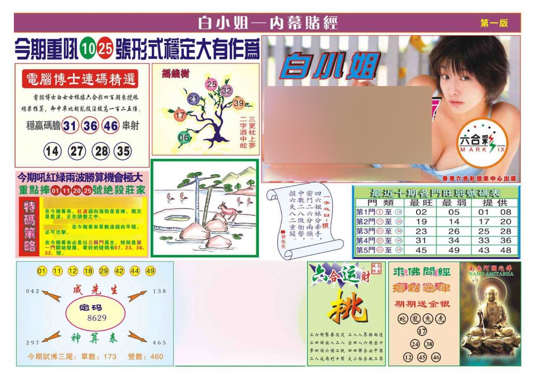 010期香港内幕赌经(新图)[图]