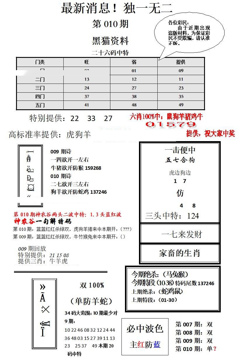 010期独一无二[图]