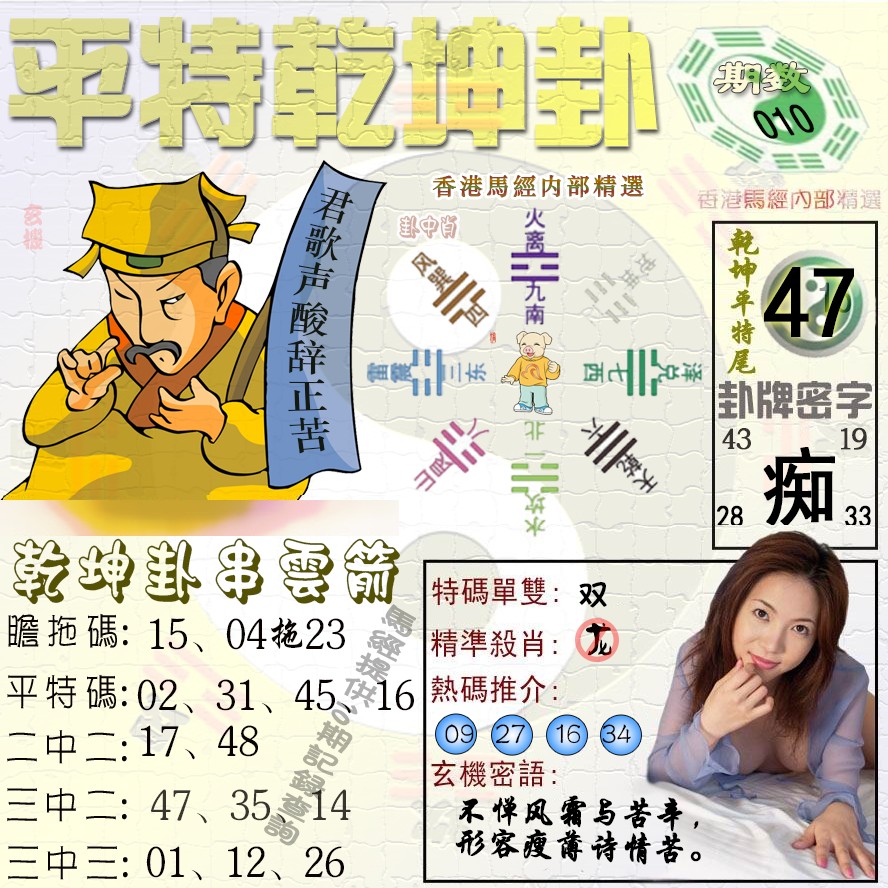 010期平特乾坤卦（荐）[图]