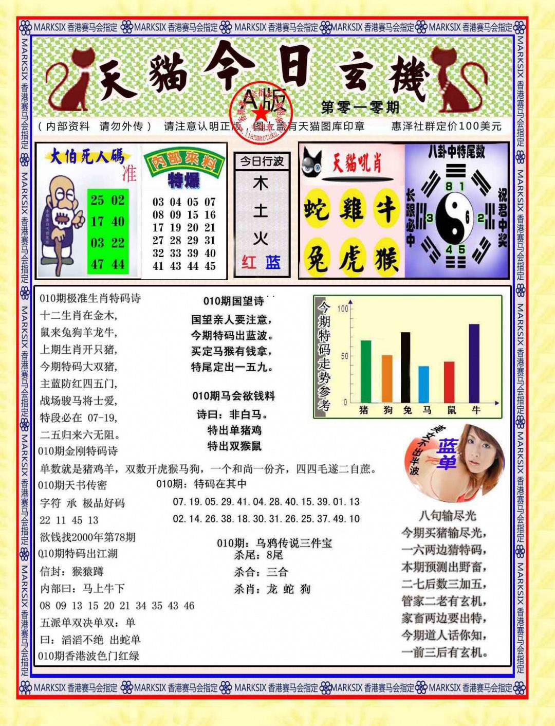 010期今日玄机图A[图]