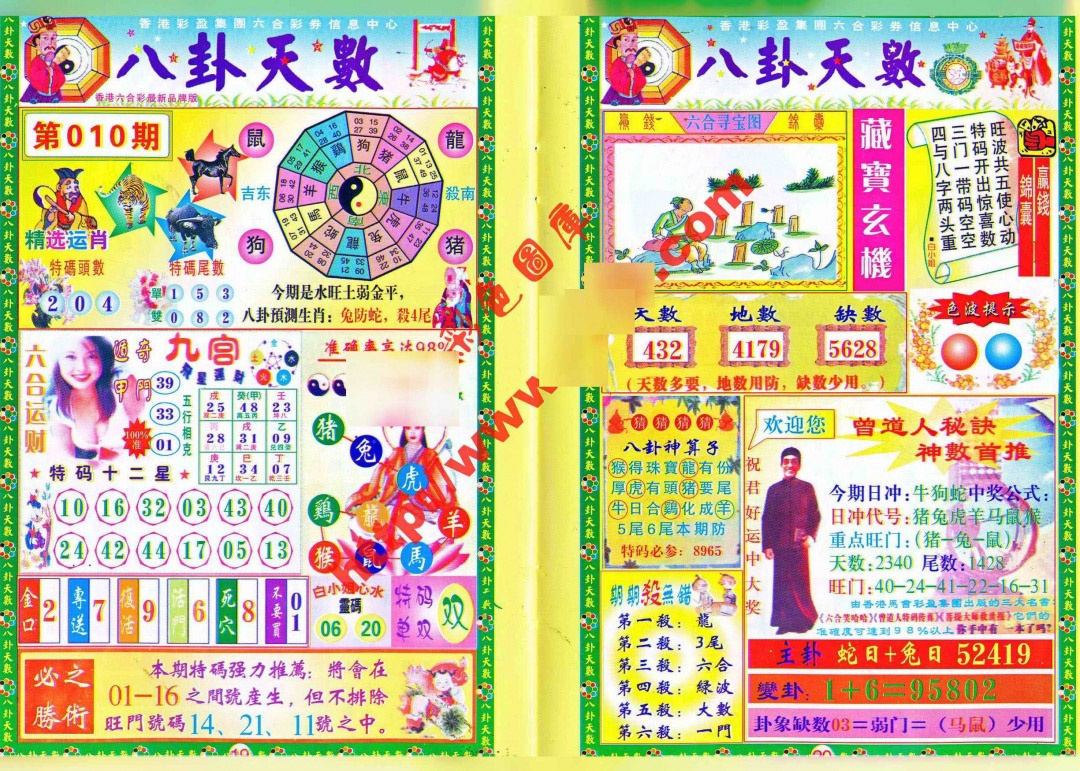 010期八卦天数[图]