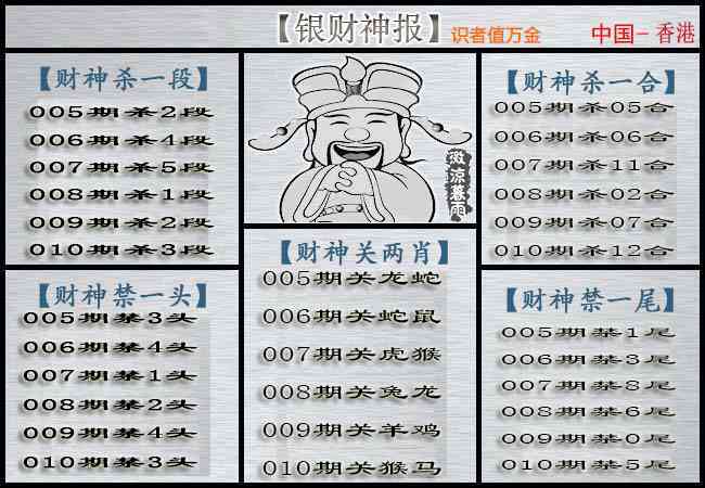 010期银财神[图]